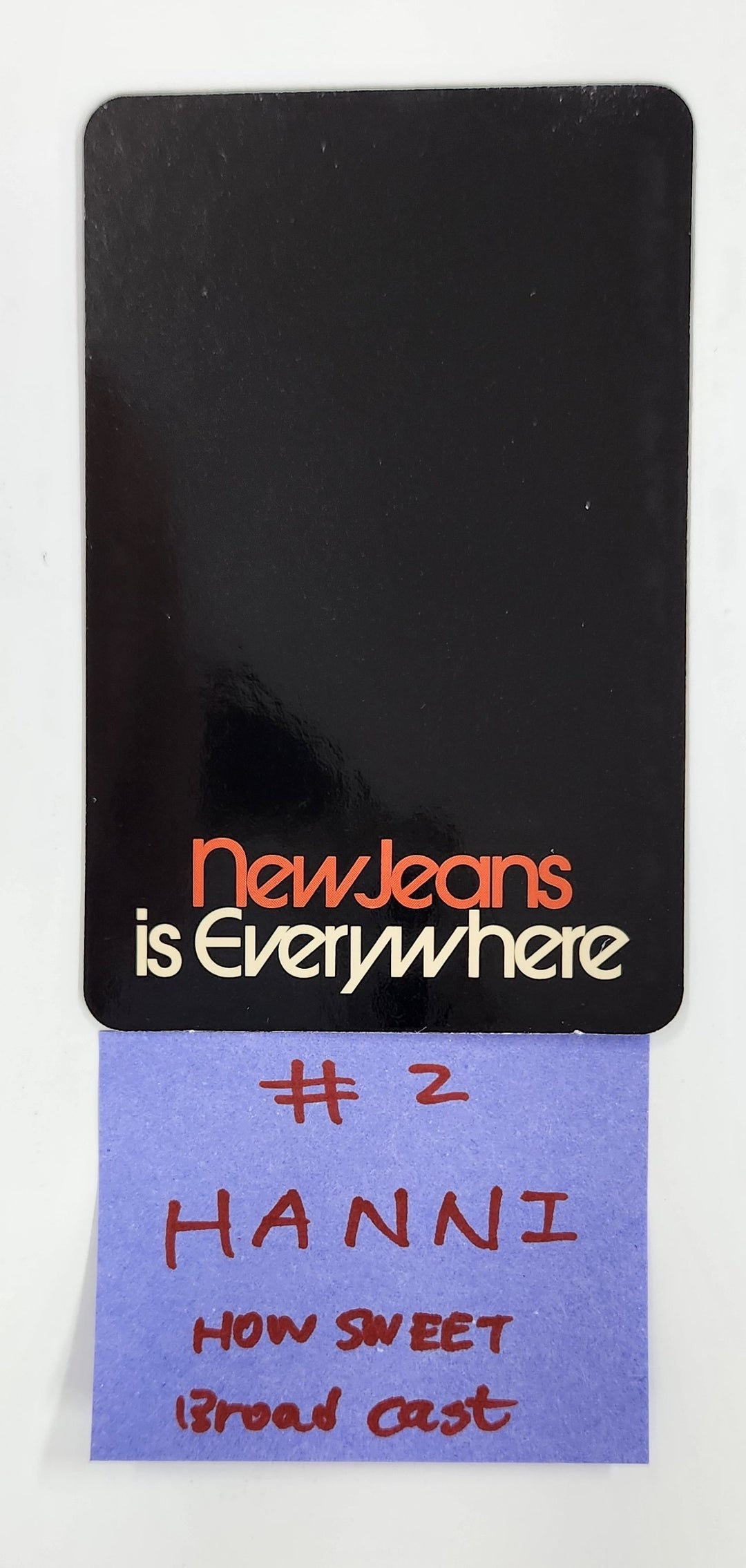 Newjeans "Howsweet" - Broadcast Photocard [25.4.28]