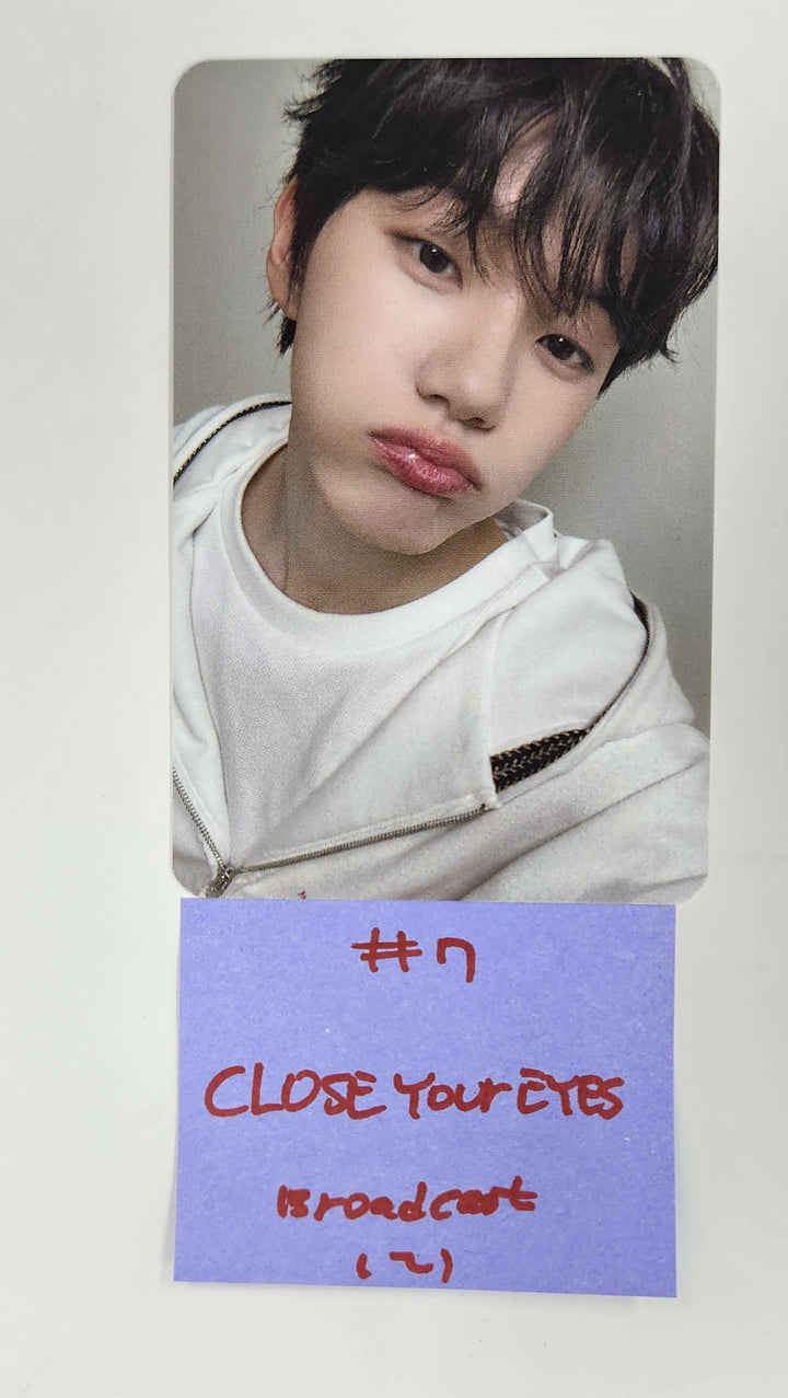 CLOSE YOUR EYES "ETERNALT" - Broadcast Photocard [25.4.28]
