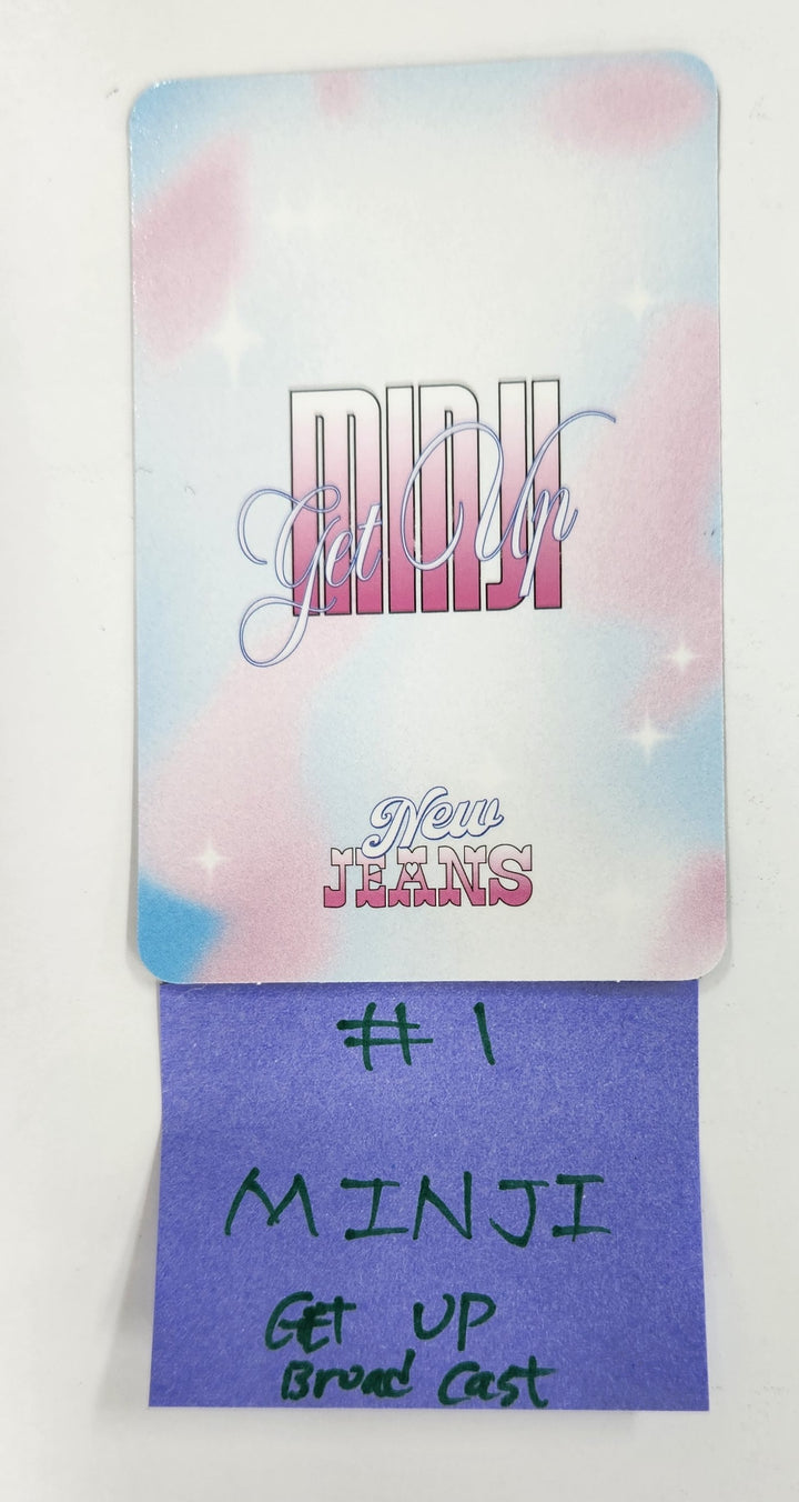 Newjeans "Get Up" - Broadcast Photocard [25.4.28]