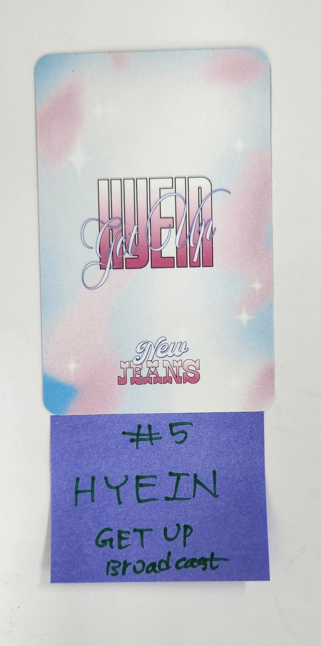 Newjeans "Get Up" - Broadcast Photocard [25.4.28]