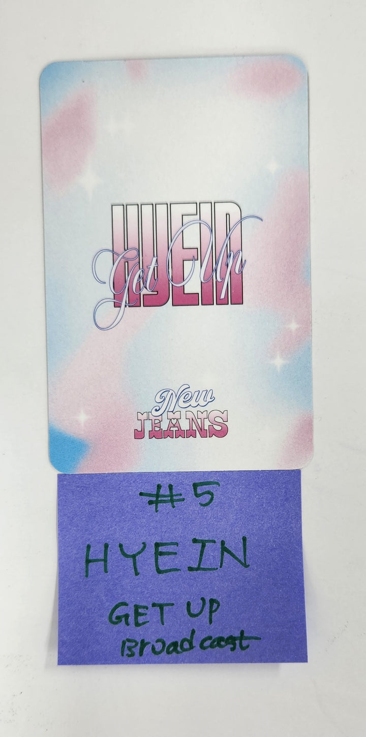 Newjeans "Get Up" - Broadcast Photocard [25.4.28]