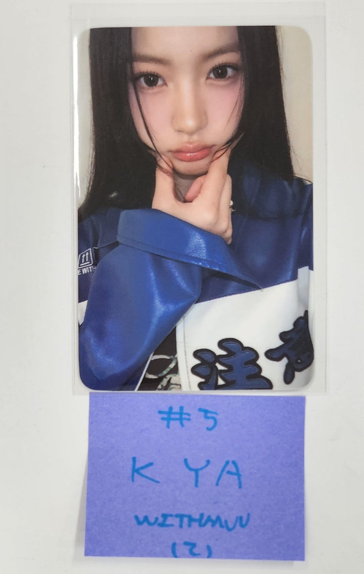 KiiiKiii "UNCUT GEM" - Withmuu Fansign Event Photocard Round 2 [DIGGING Ver.] [25.4.28]