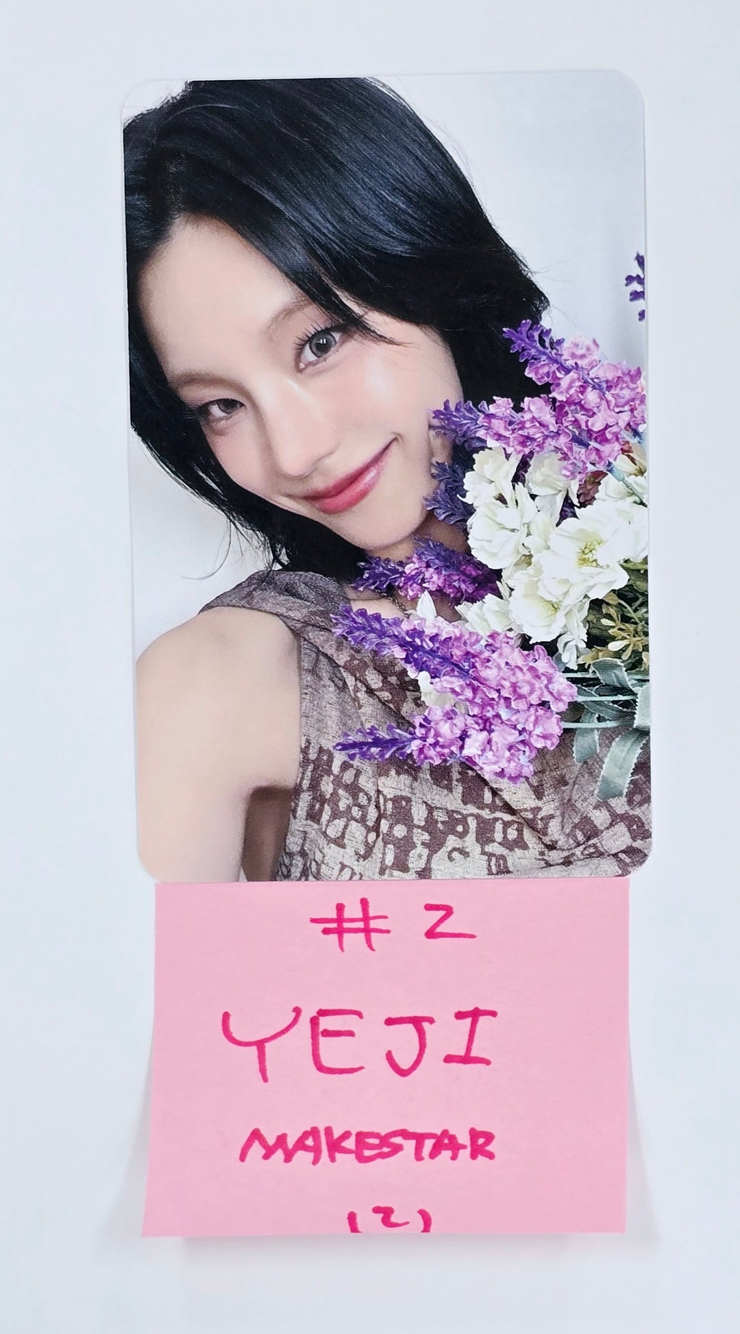 YEJI (Of ITZY) "Air" - Makestar Fansign Event Photocard Round 3 [25.4.29]
