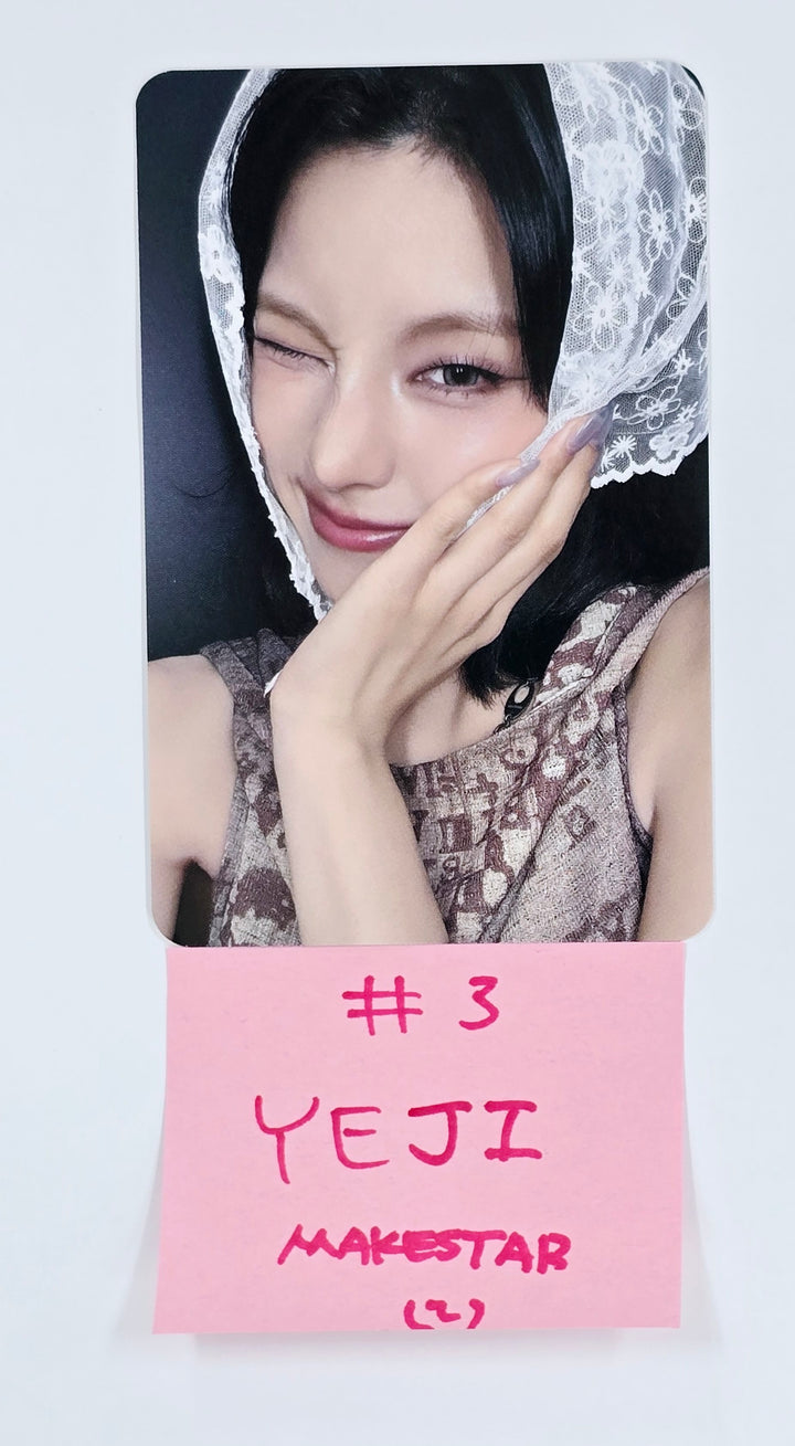 YEJI (Of ITZY) "Air" - Makestar Fansign Event Photocard Round 3 [25.4.29]