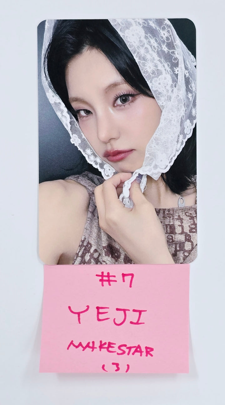 YEJI (Of ITZY) "Air" - Makestar Fansign Event Photocard Round 3 [25.4.29]