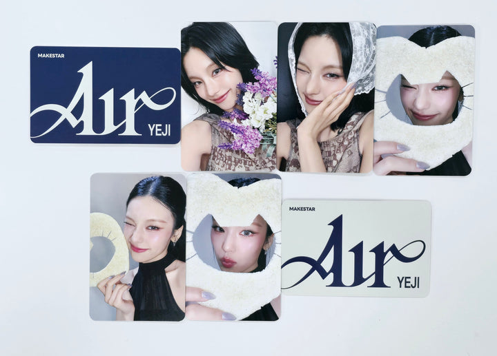 YEJI (Of ITZY) "Air" - Makestar Fansign Event Photocard Round 3 [25.4.29]