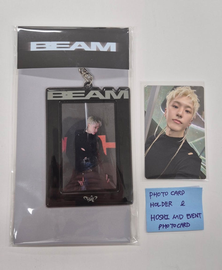 Hoshi x Woozi (Of SEVENTEEN) "BEAM" -  Photocard Holder &amp; MD Event Photocard [25.4.30]