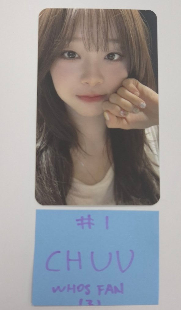 CHUU "Only cry in the rain" - Who&