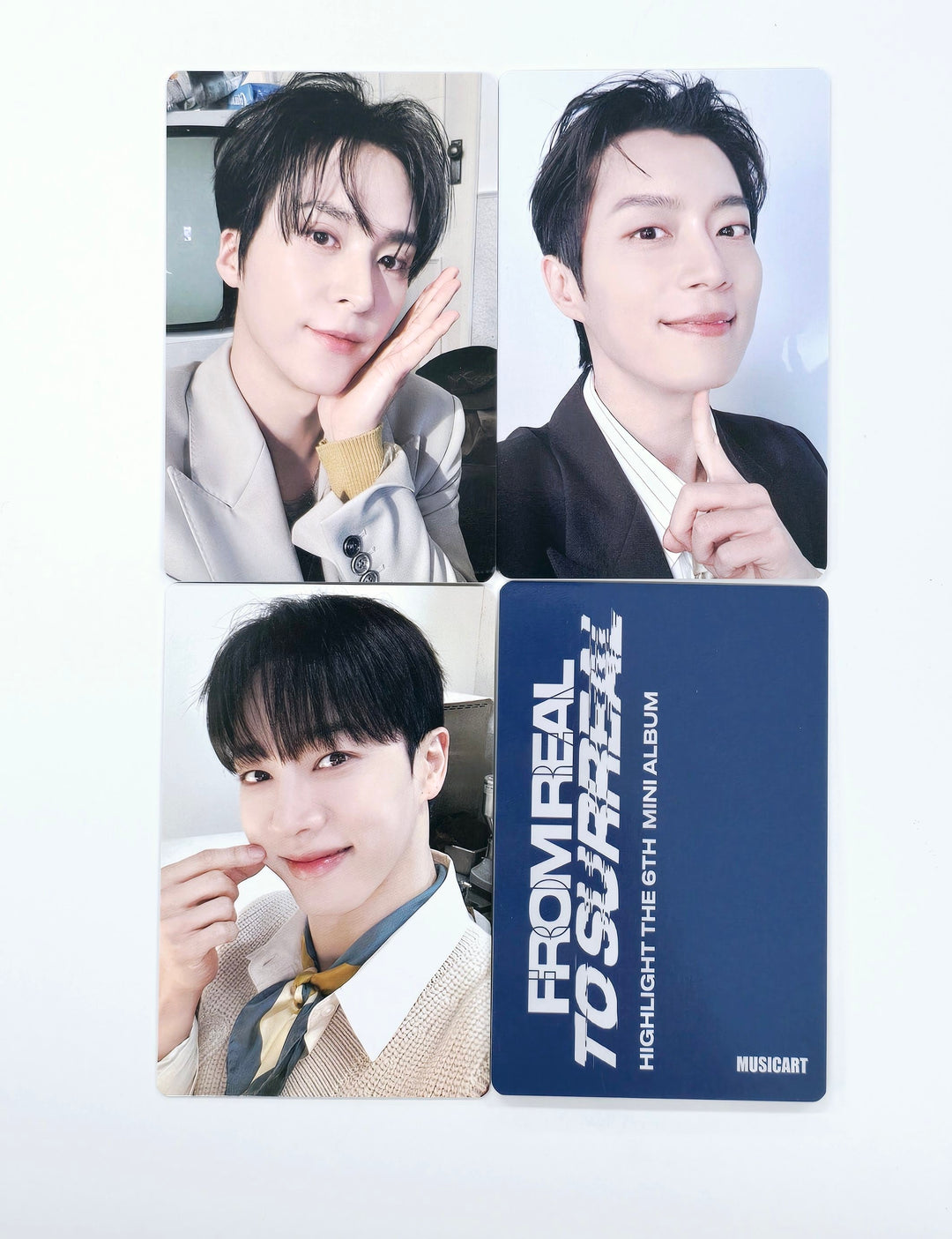 HIGHLIGHT "From Real to Surreal" - Music Art Fansign Event Photocard [25.4.30]