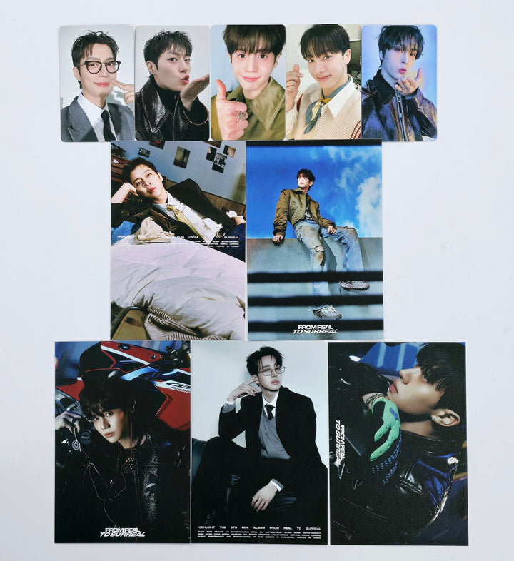 HIGHLIGHT "From Real to Surreal" - Official Photocard, Postcards set (5EA) [25.4.30]