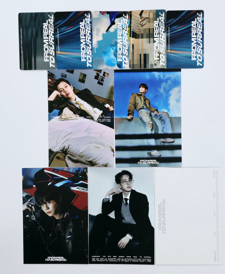 HIGHLIGHT "From Real to Surreal" - Official Photocard, Postcards set (5EA) [25.4.30]