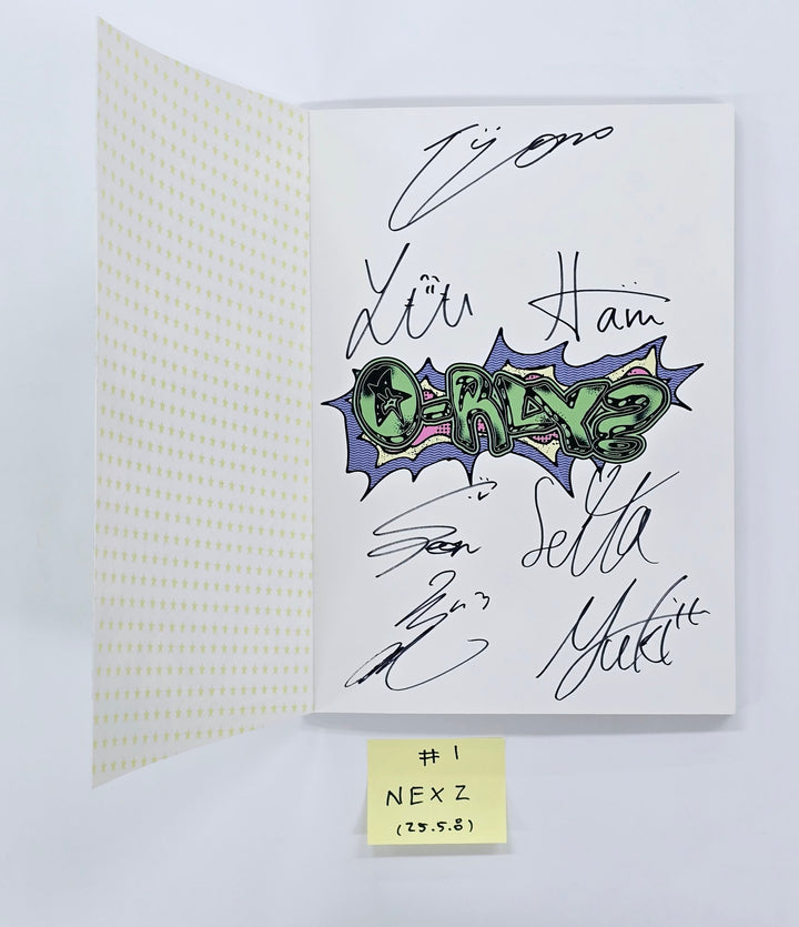 NEXZ "O-RLY?", AMPERS&amp;ONE "WILD&amp;FREE", HIGHLIGHT "From Real to Surreal" - Hand Autographed(Signed) Promo Album [25.5.8]