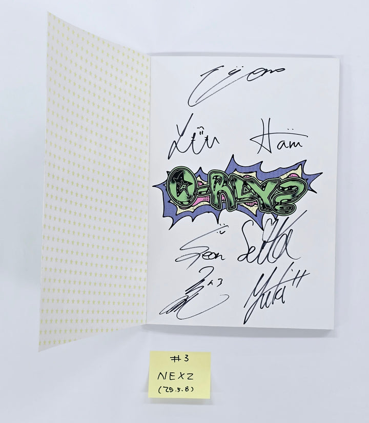 NEXZ "O-RLY?", AMPERS&amp;ONE "WILD&amp;FREE", HIGHLIGHT "From Real to Surreal" - Hand Autographed(Signed) Promo Album [25.5.8]