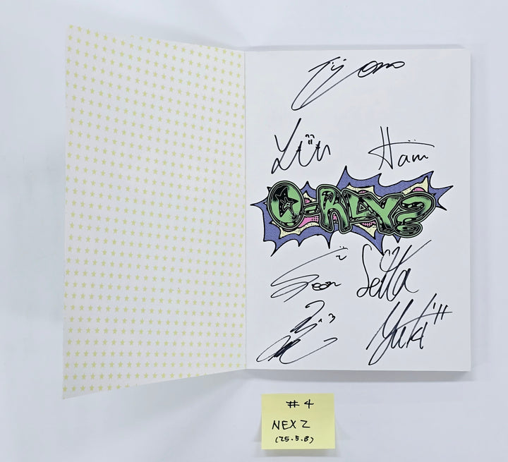 NEXZ "O-RLY?", AMPERS&amp;ONE "WILD&amp;FREE", HIGHLIGHT "From Real to Surreal" - Hand Autographed(Signed) Promo Album [25.5.8]
