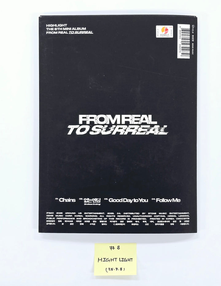 NEXZ "O-RLY?", AMPERS&amp;ONE "WILD&amp;FREE", HIGHLIGHT "From Real to Surreal" - Hand Autographed(Signed) Promo Album [25.5.8]