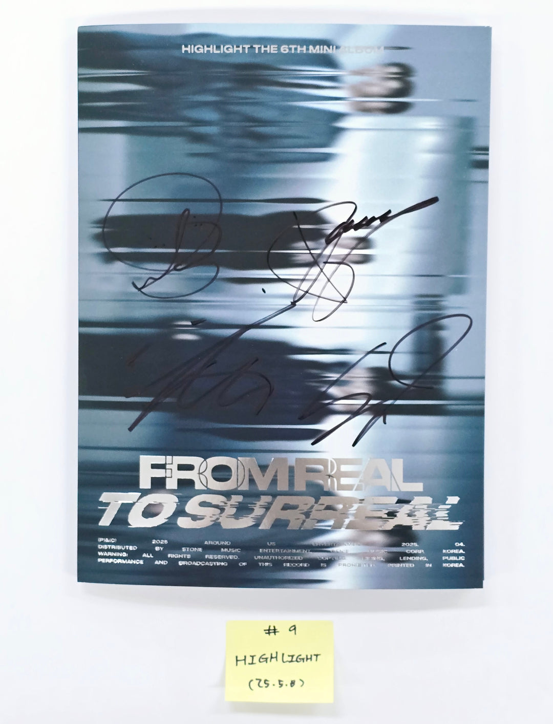 NEXZ "O-RLY?", AMPERS&amp;ONE "WILD&amp;FREE", HIGHLIGHT "From Real to Surreal" - Hand Autographed(Signed) Promo Album [25.5.8]