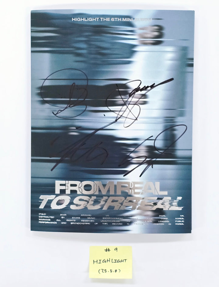 NEXZ "O-RLY?", AMPERS&amp;ONE "WILD&amp;FREE", HIGHLIGHT "From Real to Surreal" - Hand Autographed(Signed) Promo Album [25.5.8]
