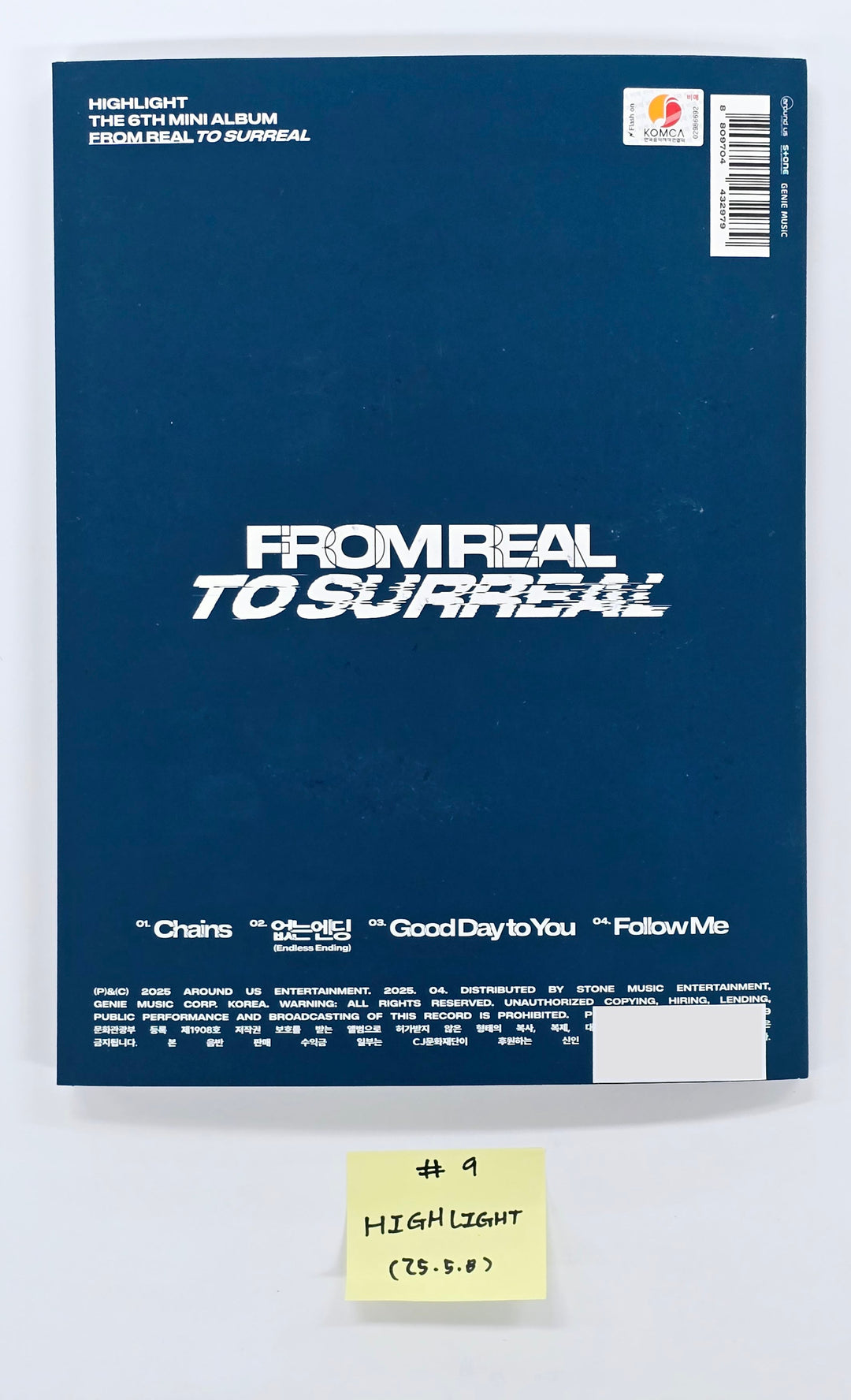 NEXZ "O-RLY?", AMPERS&amp;ONE "WILD&amp;FREE", HIGHLIGHT "From Real to Surreal" - Hand Autographed(Signed) Promo Album [25.5.8]