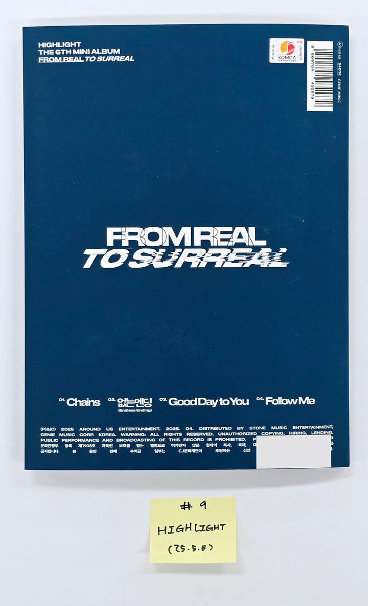 NEXZ "O-RLY?", AMPERS&amp;ONE "WILD&amp;FREE", HIGHLIGHT "From Real to Surreal" - Hand Autographed(Signed) Promo Album [25.5.8]