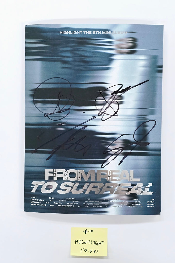 NEXZ "O-RLY?", AMPERS&amp;ONE "WILD&amp;FREE", HIGHLIGHT "From Real to Surreal" - Hand Autographed(Signed) Promo Album [25.5.8]
