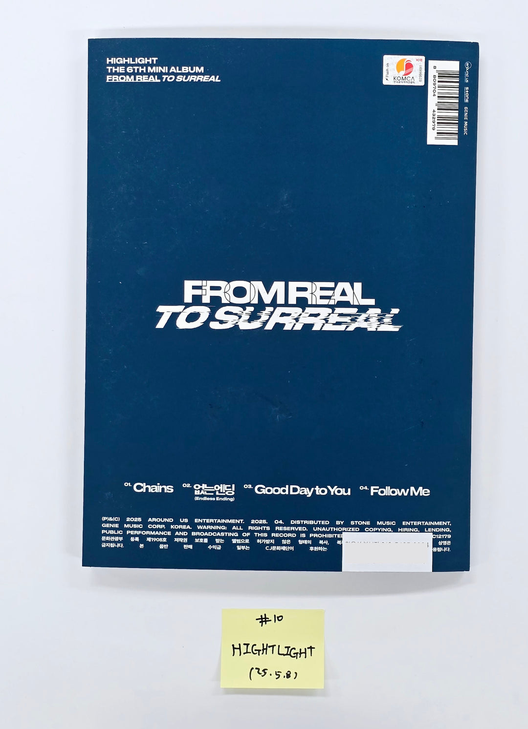 NEXZ "O-RLY?", AMPERS&amp;ONE "WILD&amp;FREE", HIGHLIGHT "From Real to Surreal" - Hand Autographed(Signed) Promo Album [25.5.8]