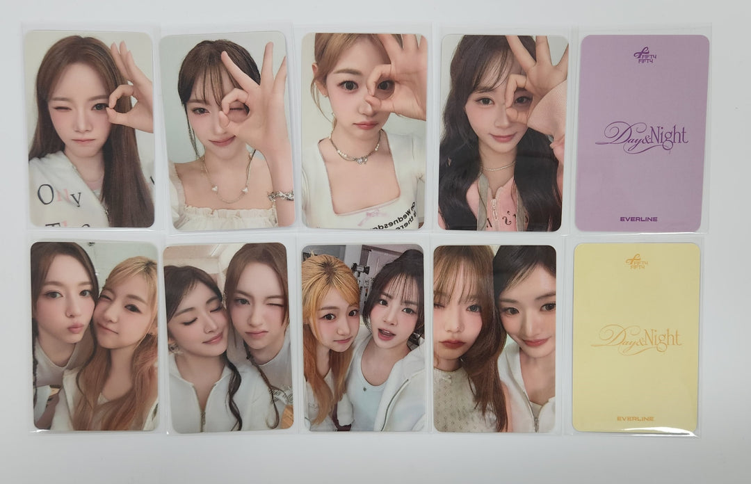 FIFTY FIFTY "Day &amp; Night" - Everline Lucky Draw Event Photocard [Ever Ver.] [25.5.8]