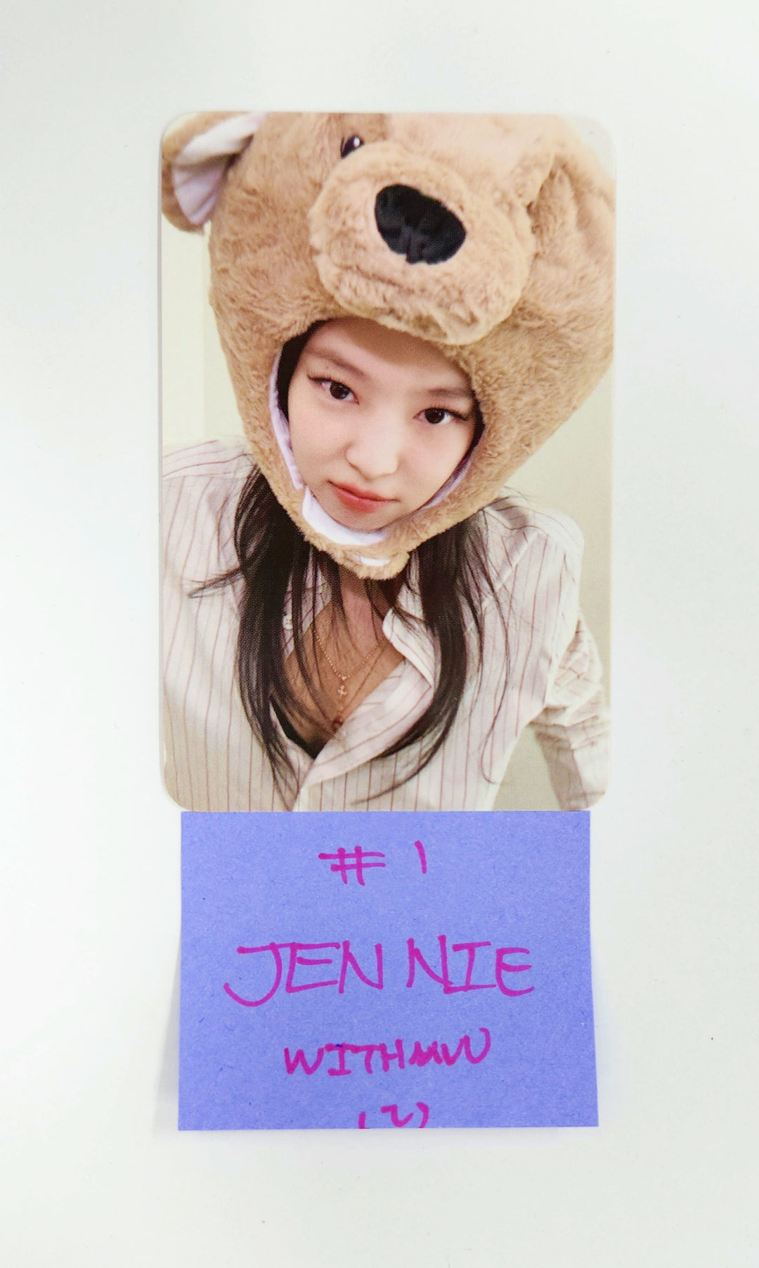 Jennie (Of Black Pink) "Mantra" - Withmuu Fansign Event Photocard [25.5.15]