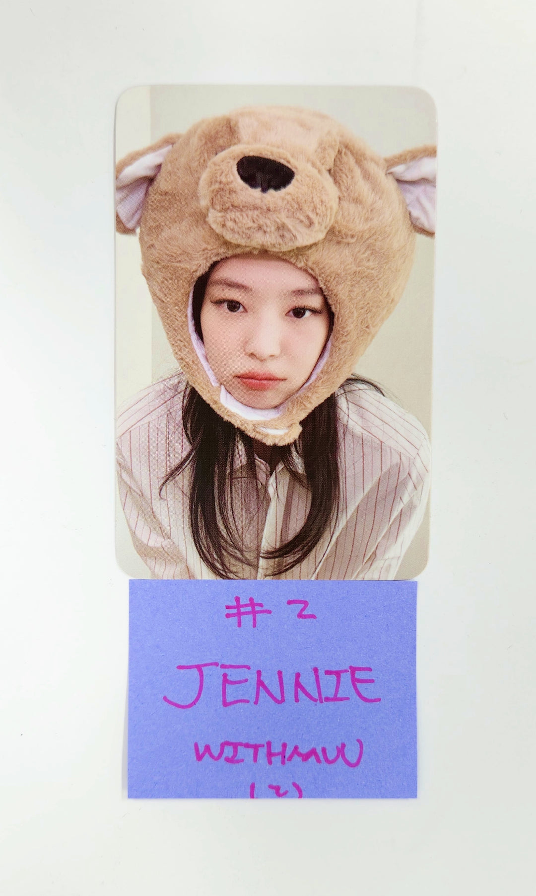 Jennie (Of Black Pink) "Mantra" - Withmuu Fansign Event Photocard [25.5.15]