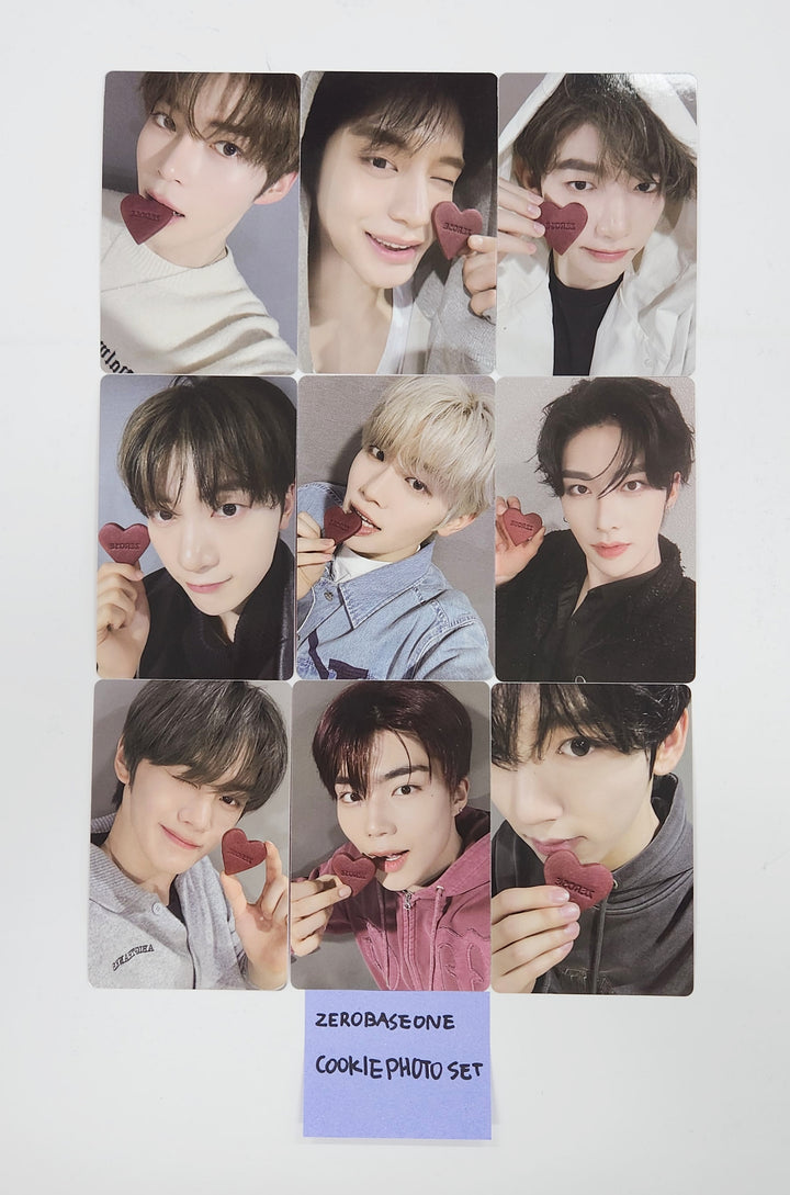 ZeroBaseOne "Rose in Love" - Cookie Photocards Set (OT9) [25.5.13] (Only Photocard)