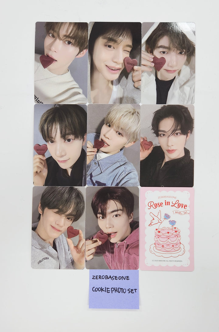 ZeroBaseOne "Rose in Love" - Cookie Photocards Set (OT9) [25.5.13] (Only Photocard)