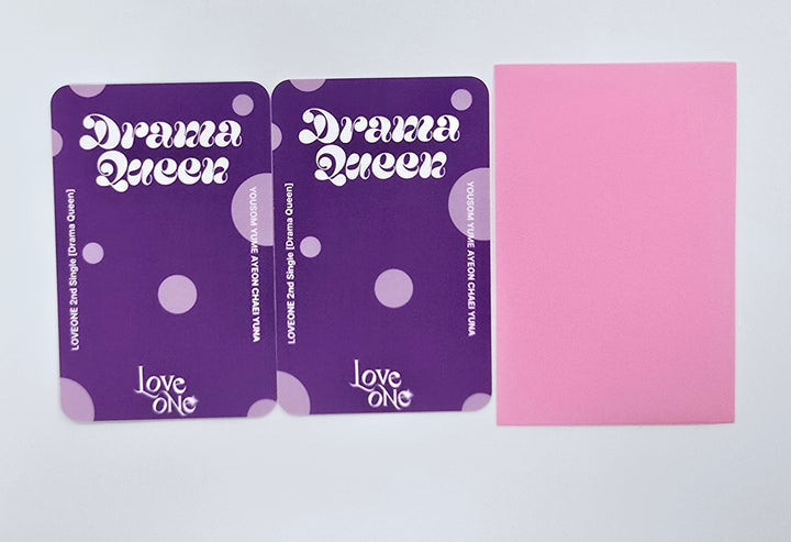 LOVEONE "Drama Queen" - Hand Autographed(Signed) Photocard [25.5.13]