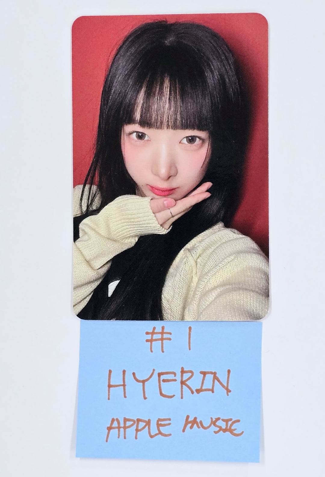 HITGS "Things we love : H" - Apple Music Fansign Event Photocard [25.5.14]