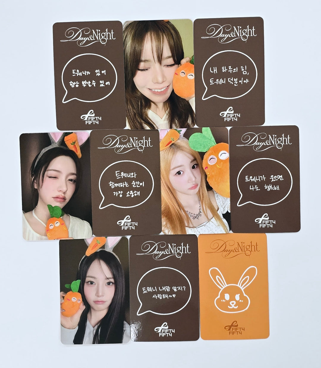 FIFTY FIFTY "Day &amp; Night" - Apple Music Fansign Event Photocard [25.5.14]