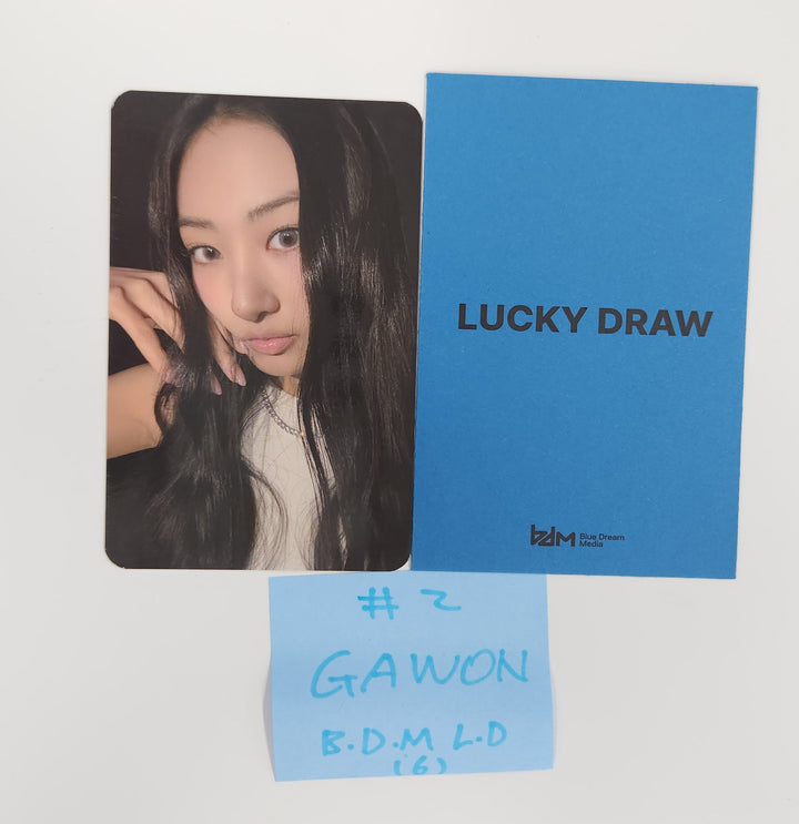 MEOVV "MY EYES OPEN VVIDE" - Blue Dream Media Lucky Draw Event Photocard [25.5.14]