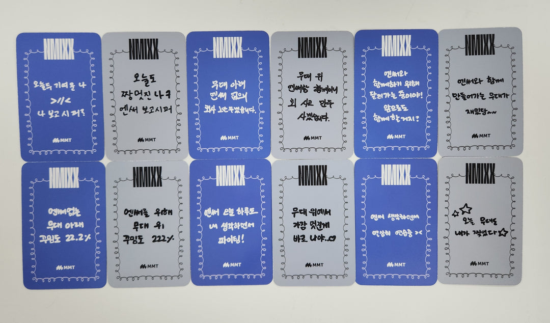 NMIXX "Fe3O4: FORWARD" - MMT Lucky Draw Event Photocard [25.5.15]