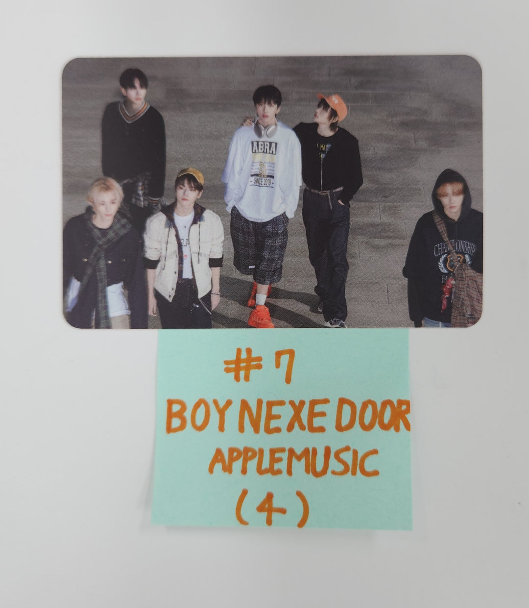 BOYNEXTDOOR "No Genre" - Apple Music Pre-Order Benefit Photocard [25.5.15]