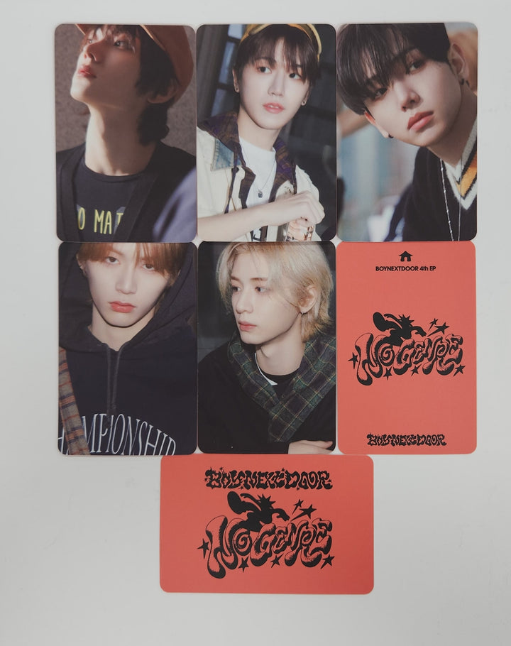 BOYNEXTDOOR "No Genre" - Apple Music Pre-Order Benefit Photocard [25.5.15]