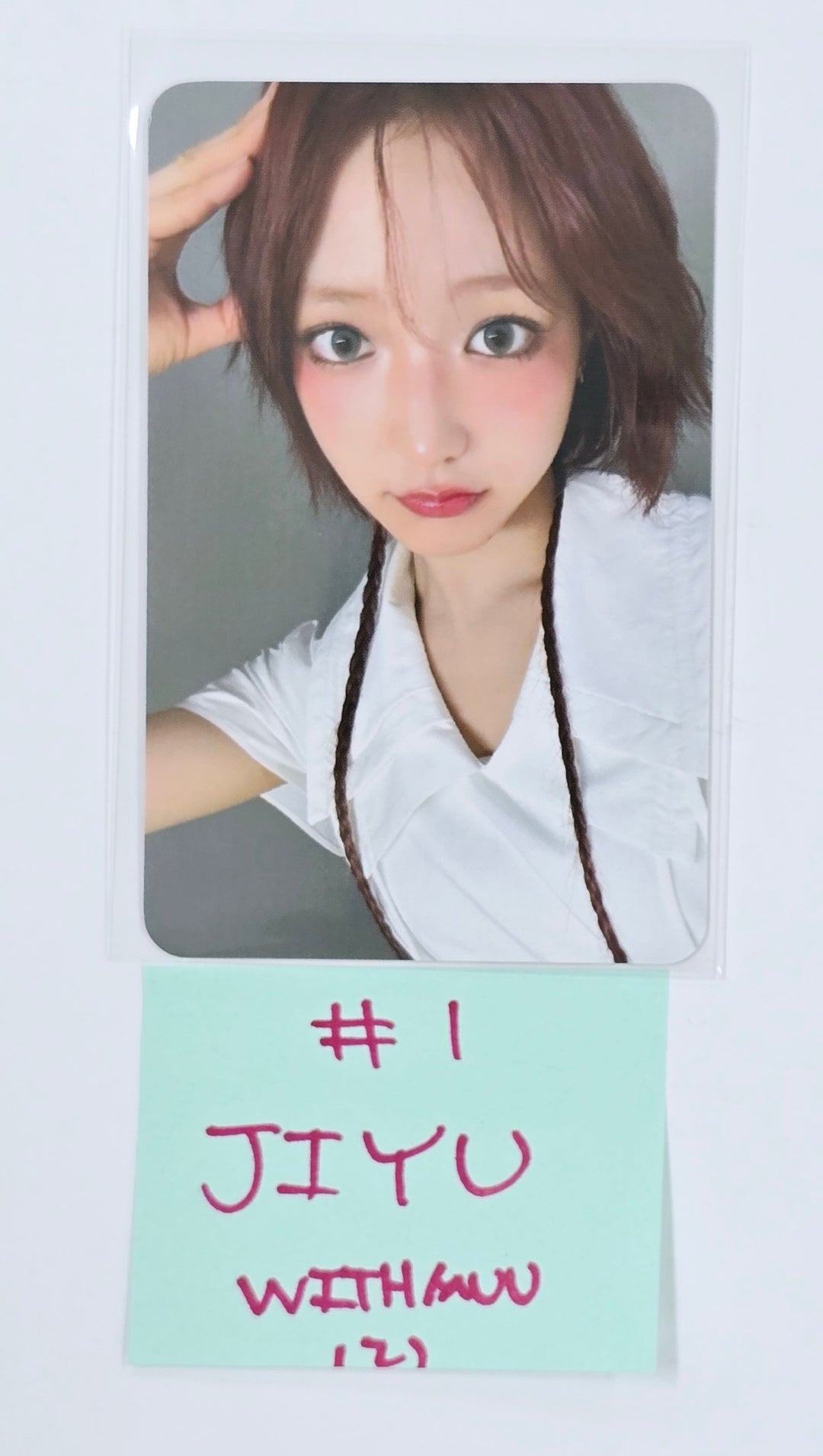 KiiiKiii "UNCUT GEM" - Withmuu Fansign Event Photocard Round 3 [DIGGING Ver.] [25.5.15]