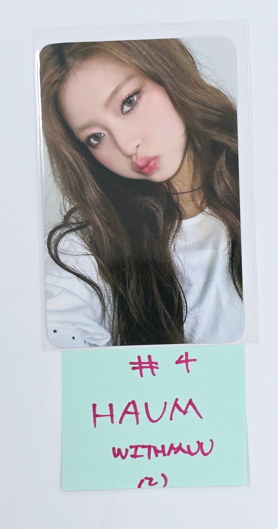 KiiiKiii "UNCUT GEM" - Withmuu Fansign Event Photocard Round 3 [DIGGING Ver.] [25.5.15]