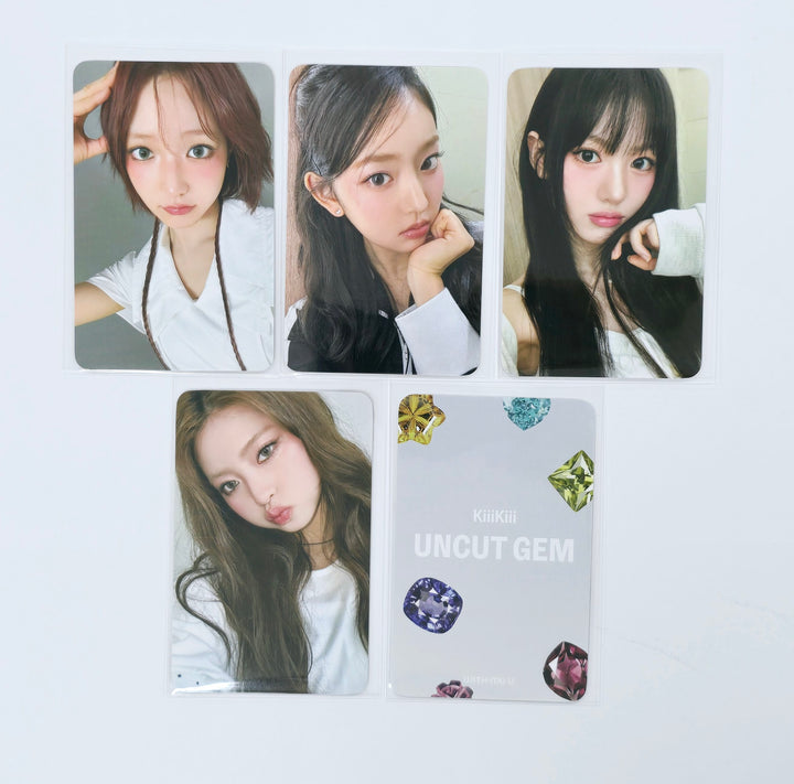 KiiiKiii "UNCUT GEM" - Withmuu Fansign Event Photocard Round 3 [DIGGING Ver.] [25.5.15]