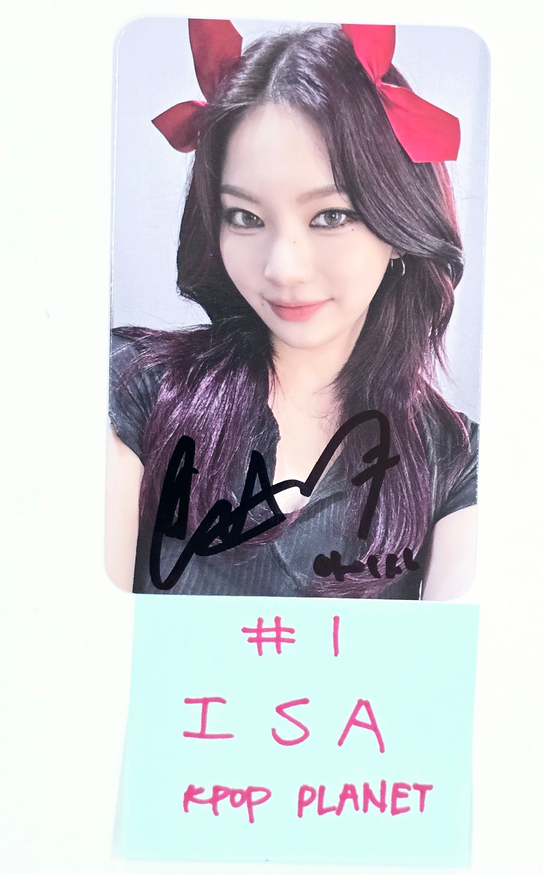 STAYC "S" - Hand Autographed(Signed) Photocard [25.5.15]