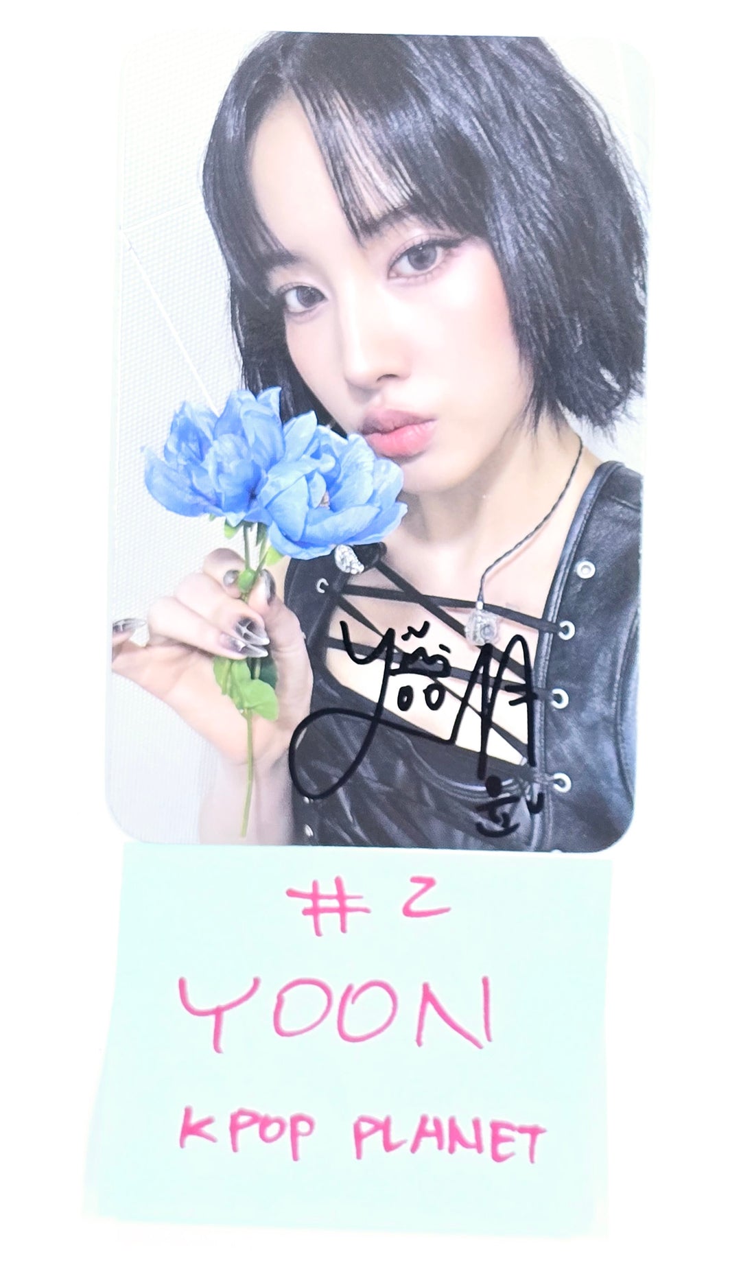 STAYC "S" - Hand Autographed(Signed) Photocard [25.5.15]