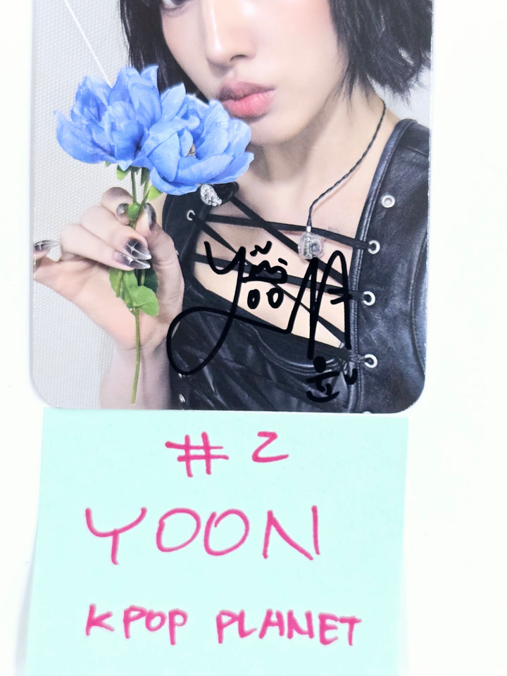 STAYC "S" - Hand Autographed(Signed) Photocard [25.5.15]