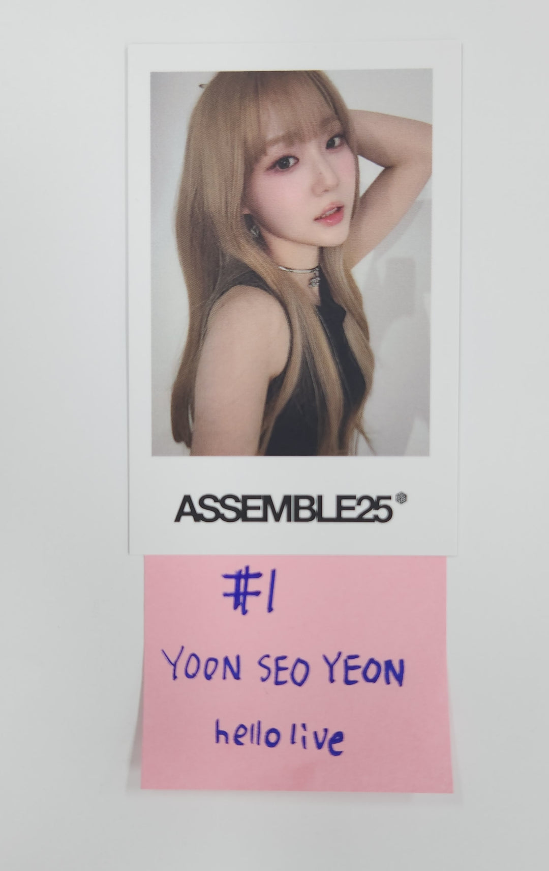 TripleS "ASSEMBLE25" Objekt Music Album - Hellolive Pre-Order Benefit Photocard [25.5.16]
