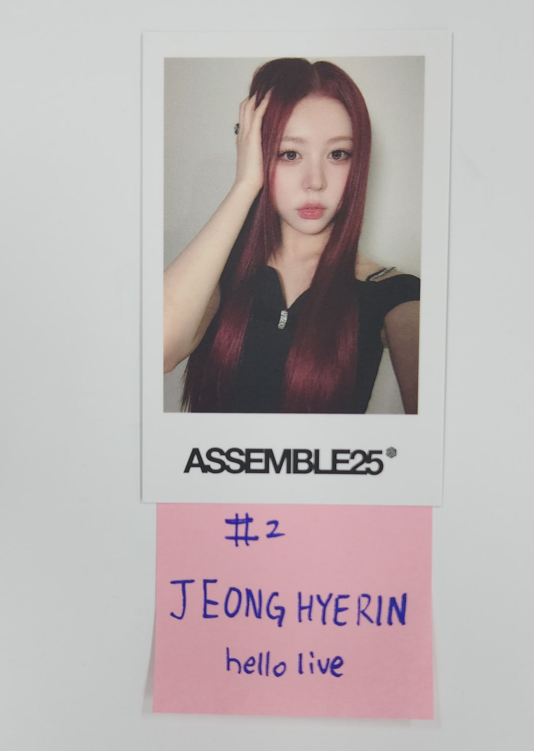 TripleS "ASSEMBLE25" Objekt Music Album - Hellolive Pre-Order Benefit Photocard [25.5.16]