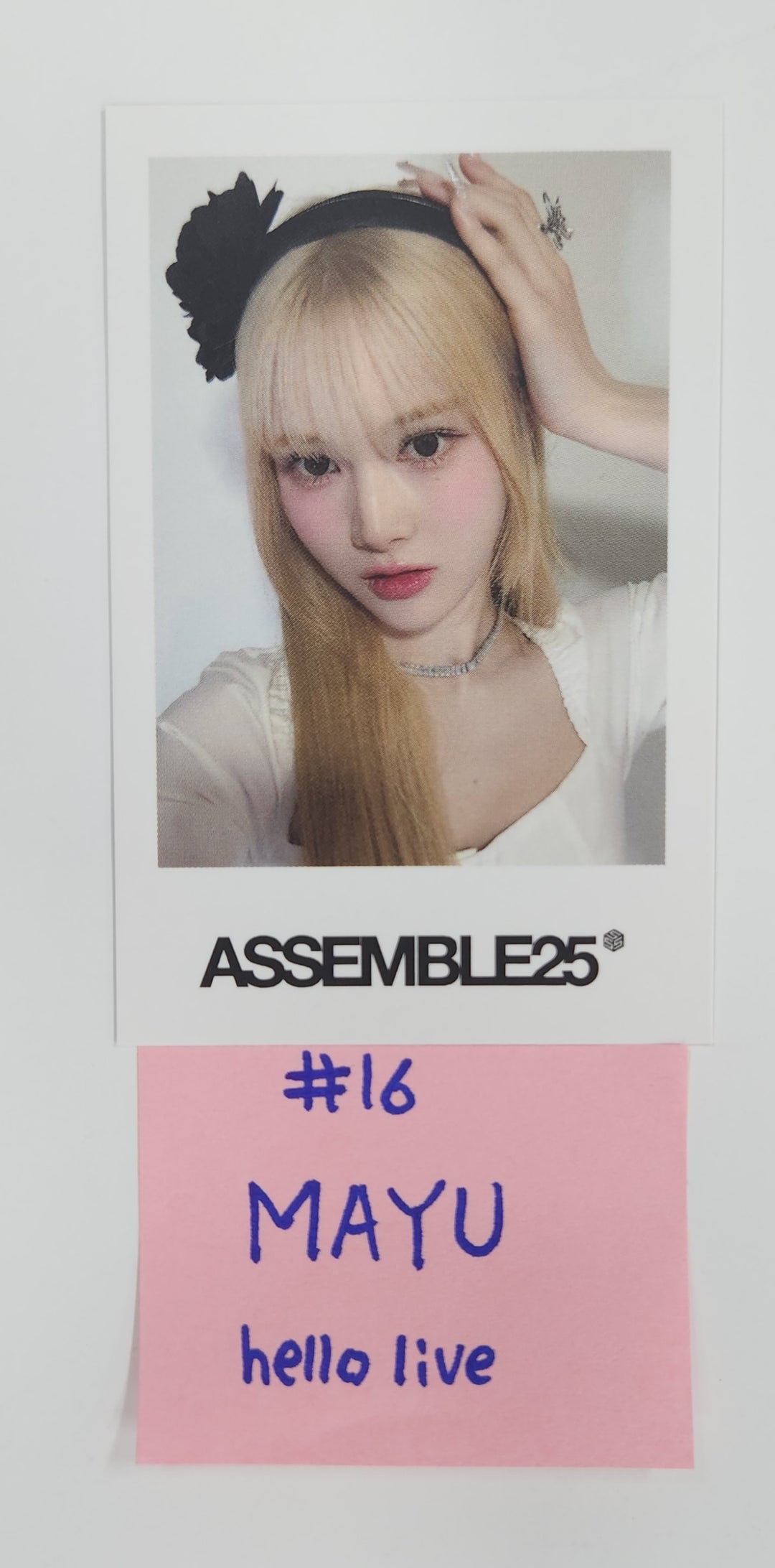 TripleS "ASSEMBLE25" Objekt Music Album - Hellolive Pre-Order Benefit Photocard [25.5.16]