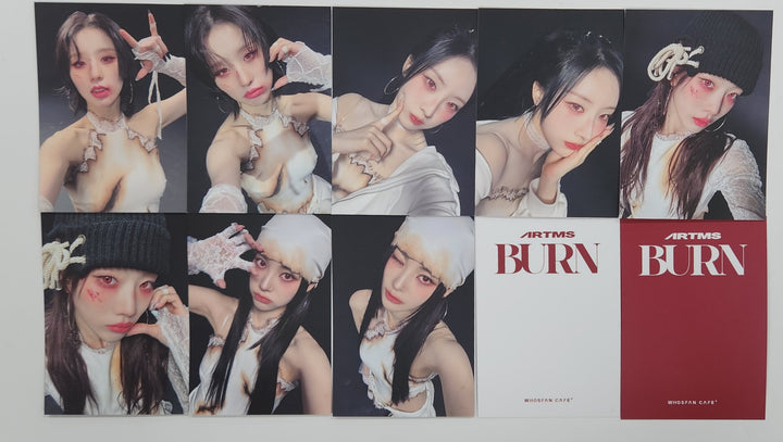 Artms "BURN" Objekt Music Album ver. - Whosfan Store Mini Photo Lucky Draw Event [25.5.16]