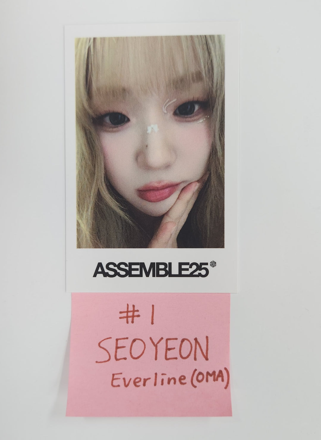 TripleS "ASSEMBLE25" Objekt Music Album - Everline Pre-Order Benefit Photocard [25.5.16]