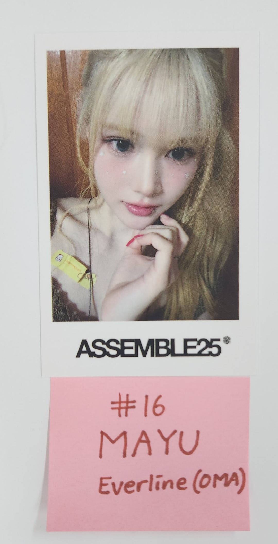 TripleS "ASSEMBLE25" Objekt Music Album - Everline Pre-Order Benefit Photocard [25.5.16]