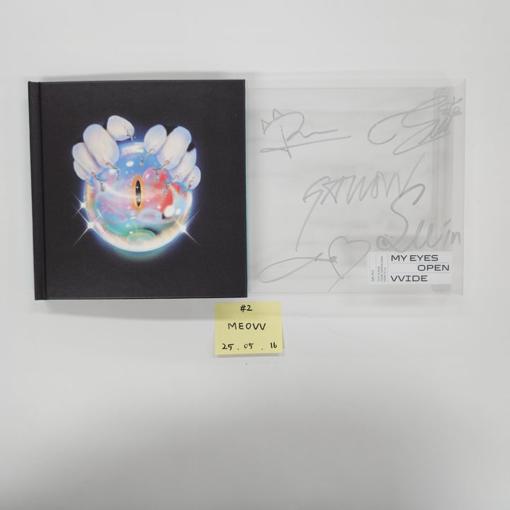 MEOVV "My Eyes Open VVIDE", TripleS "Assemble25", TripleS "Visionary Vision <performante>" - Hand Autographed(Signed) Promo Album [25.05.16] (Restocked 7/4)